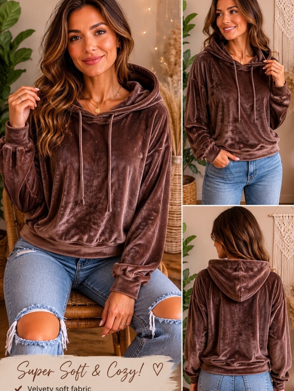 Velvety Mauve/Purple Hoodie